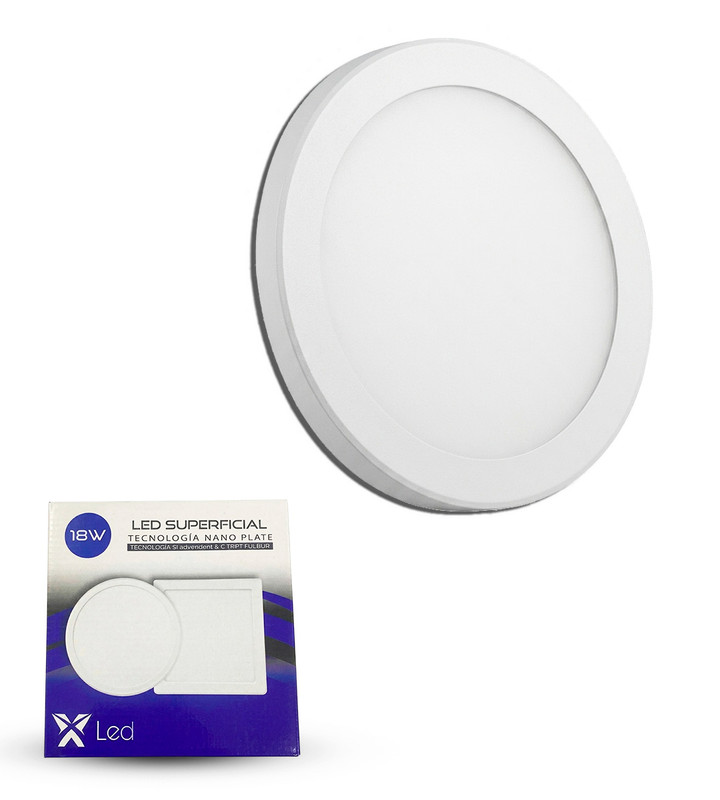 Panel LED 18W Superficial Redondo