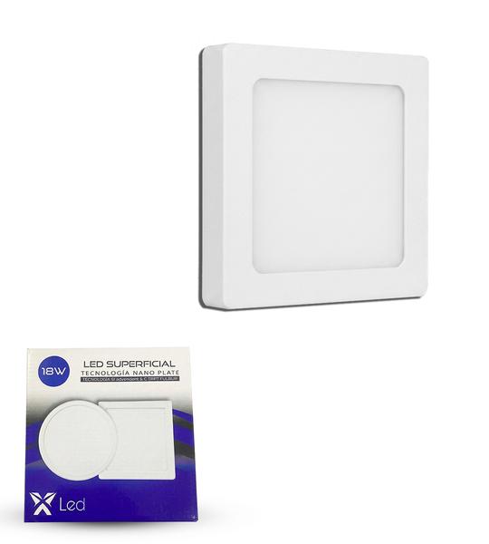 Panel LED 18W Superficial Cuadrado