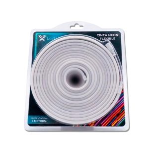 Cinta Neon Flexible 5m Blanca