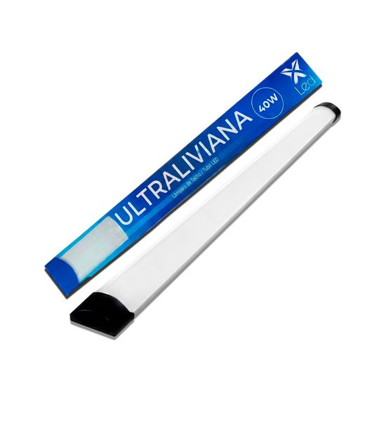 Lámpara Plana LED 40W 3 Tonos (Negra)