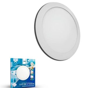 12W Empotrar Redonda Blanca 3T