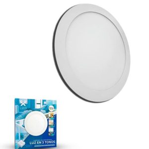 18W Empotrar Redonda Blanca 3T