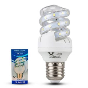 7W Bombillo Led Espiral