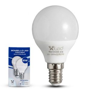 6W E14 Bombillo Mini Bulb