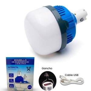 Bombillo 30W Emergencia 600mAH