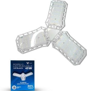 Plegable Led 3 Aspas 45W Multivoltaje E27