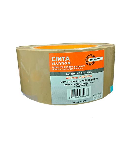 Cinta Embalar MARRON 90m 48mm