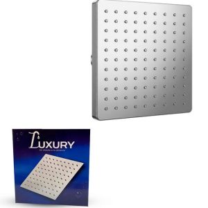 REGADERA 10” METÁLICA ULTRA PLANA DGLUX11
